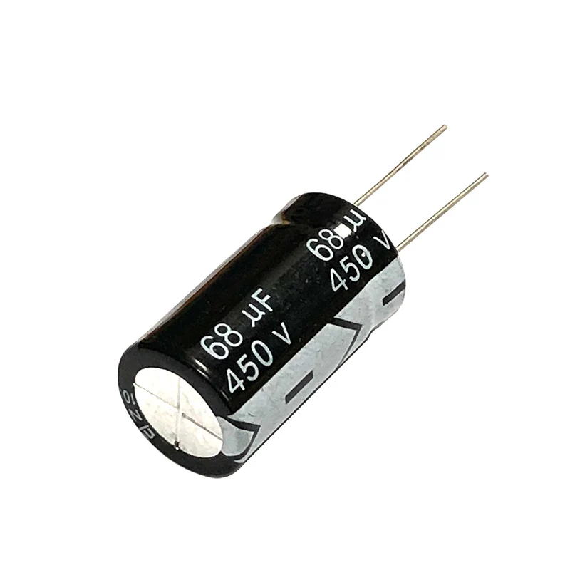 450V68uf 18x30mm Aluminum Electrolytic Capacitor 68uf 450v 450v68mfd 450v68mf 68mf450v 68mf 68MFD 450Volt 450wv 450vdc 450v 68uf