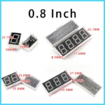 LED Digital Tube Display 0.28/0.36/0.4/0.56/0.8-Inch 1/2/3/4-Bit 7 Segment Common Cathode/Anode Red - Image 7