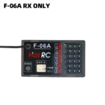 HOTRC DS-650 6CH 2.4G Radio System Transmitter Color Screen Remote Controller w/ F-06A Receiver for RC Boat Car Model DS600 - Image 8