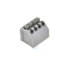 5/10PCS KF250 2/3/4/5/6/7/8/9 pin spring terminal block connector 3.5MM pitch right angle 2p 3p 4p 5P FOR pcb mounted splicing - Image 5