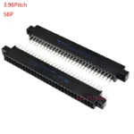 1pcs Edge Card Connector Slot 3.96 mm Pitch 40/44/56/60/86/100 Pin PCB Gold Finger Socket Through Holes - Image 9