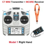 MicroZone MC7 C7 MINI 2.4G Controller Transmitter with MC8RE Receiver Radio System for RC Aircraft Drones Multirotor Helicopters - Image 8