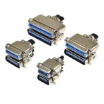 1PCS 57 Series Centronics Connector Male Female CN14/24/36/50P Ribbon Computer Printer Cable Mount Adapters with Mental Cover - Image 3
