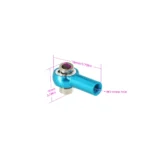 10Pcs Uangel Metal M3 Ball Head Linkage Tie Rod End 5 CW 5 CCW Thread Ball Joint For 1/10 RC Model Car Boat Airplane DIY Parts - Image 5