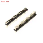 10PCS dip 2*2/3/4/5/6/7/8/9/10/12/16/20/40/ PIN double row male PIN HEADER 1.27MM PITCH Strip Connector 2X/6/8/10/20 - Image 16