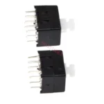 10Pcs DC30V/0.1A Multifunctional Mini Switch Double Row 12 pins self-locking 8.5x8.5x13mm Square Head Black Dual Control Button - Image 3