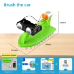 DIY Science Toys Children Educational STEM Projects Kits 3D Assemble Car Boat Model Wood Puzzle Toy Scientific Experiment Kit - Image 30