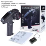DUMBORC X6PM-350 RC Transmitter and Receiver Kit BL3F/X6FG/X6FP/X4FMG 2.4GHZ RC Controller 6CH Gyro Universal RC Car Boat Robot - Image 15