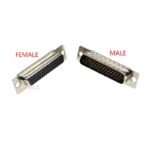 2PCS DB44 female MALE PCB Mount serial port CONNECTOR Solder Type D-Sub CONNECTORS 44pin plug jack Adapter 3 Rows 44 PIN 44p - Image 3