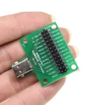 1pcs Usb 3.1 Cable Test Board 24pin type-c Female Plug Jack To Dip Adapter Connector Welded Pcb Converter Pinboard - Image 3