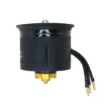 QX-MOTOR 80mm EDF with QF3748 3748 Metal Brushless Motor 1000KV CW CCW 12 blades Ducted Fan fit 80A ESC for Jet  RC Airplane - Image 16