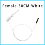 Test Hook Clip to Dupont Male/Female Jumper Wire 26AWG Silicone Cable For Breadboard Oscilloscope Logic Analyzer - Image 19