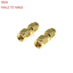 5 sma male to sma male converter PLUG TO PLUG RF Coaxial Adapter Connector - Image 2