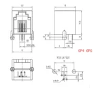 10 pcs RJ11/RJ45 4P4C 6P6 6P4C 6P2C 8P8C Modular Network PCB Jack Vertical Ports Sockets Female Connectors Black Gray crystal - Image 15