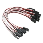 10pcs 100mm 150MM 200MM 300MM 500MM Servo extension cord Male to Male for JR Plug Servo Extension Lead Wire Cable 10cm - Image 5