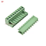 10Sets 2edg 2/3/4/5/6/7/8/9 Pin Screw Terminal Block Connector 5.08mm Pitch Plug + Straight Pin Header Socket For Pcb 2p 3p 4p - Image 18