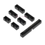 10pcs Dip 8/10/20/30/40/50 Pin 1.27mm Pitch Male Socket Straight Idc Box Headers Pcb Connector Double Row 10p/20p/40p Dc3 Header - Image 2