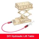 Hydraulic Excavator DIY Student Technology Small Production Science and Education Toy Model Science Experiment Toy - Image 12