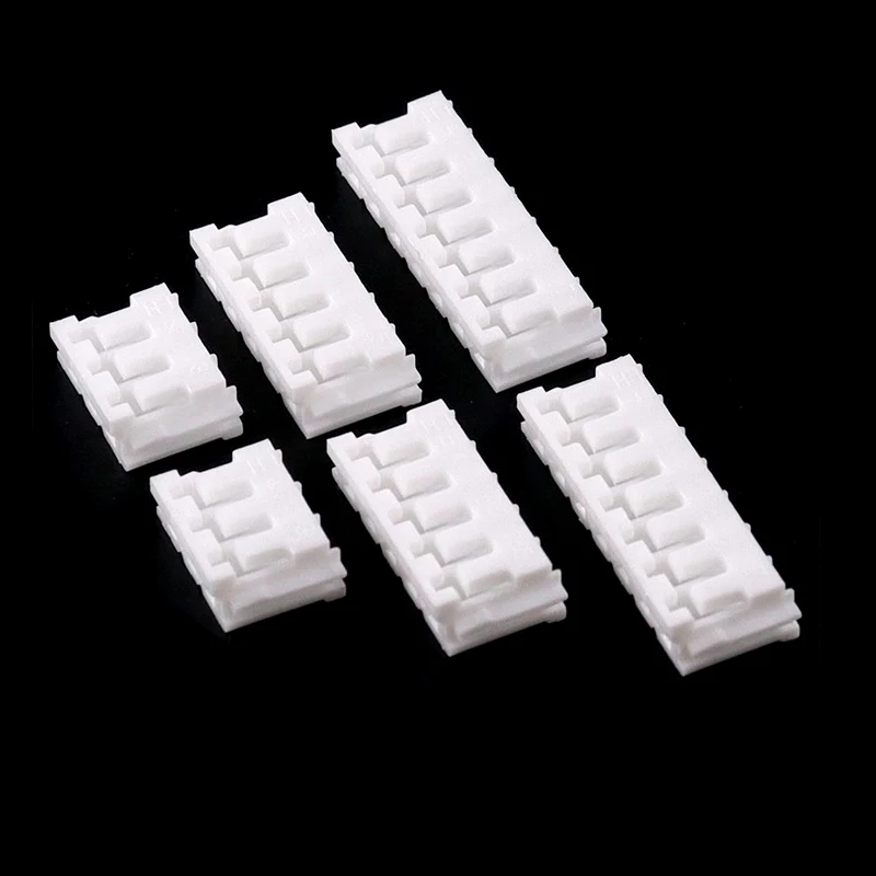 20pcs EH2.5 connector 2.54MM PITCH FEMALE HOUSING Plastic Shell Plug 2P/3P/4P/5P/6P/7P/8P FOR PCB BOARD