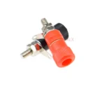 10pcs js-910b Terminal Blocks Banana Male Plug 4mm Jack Amplifier Connectors Red + Black Panel Mount Terminal Binding - Image 3