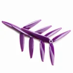 2 /10 Pairs Tracker 7X4X3 7040 7inch 3 blade/tri-blade Propeller Light Grey (CW+CCW) Poly Carbonate for 7inch 8inch FPV RC Drone - Image 5