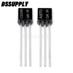 100PCS/LOT 2SA970 2SC2240 TO92 (50PCS* A970 +50PCS* C2240 ) TO-92 Bipolar Transistors - BJT NPN