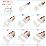 5Pcs JST-1.25mm ZH-1.5mm PH-2.0mm XH-2.54mm Male/Female Plug Connector With Wire 2/3/4/5/6/7/8/10P Pin Header Socket For Arduino - Image 17