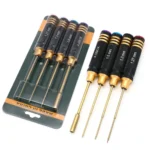 4pcs Titanium Coated 1.27mm 1.3mm1.5mm 4.0Box Hexagon Screwdriver Screw Driver Tool Kit For Rc Car 1/24 Axial Scx24 90081 C10 - Image 6