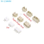 10PCS 1.0 1.25 1.5 2.0 2.54 SH/JST/ZH/PH/XH 1.25MM 2.0MM 2.54MM Male Pin Header Socket Dip/Right Angle SMD 2/3/4/5/6/7/8/9/P Pin - Image 4