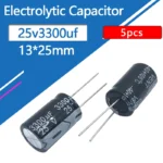 25V3300UF 13x25mm Aluminum Electrolytic Capacitor 25v 3300uf 3300uf25v 25v3300mf 3300mf25v 25wv 3300mf 25vdc 3300MFD - Image 2