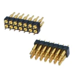 2 pcs Male Spring Loaded Pogo Pin Connector  4 6 8 10 12 14 16 20 Pin Dual Row Surface Mount SMT DIP Height 7.0mm Pitch 2.54 mm - Image 4