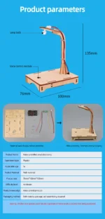 DIY Voice Sensor lamp Science and Technology Invention Hand-made Self-made Assembly Materials Science handmade toys physics toy - Image 7