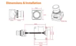 RunCam Split 4 Split4 4K FPV Camera with FOV 140° Low Latency DC 5-20V Nano HD Recording 16:9/4:3 for RC FPV Racing - Image 10