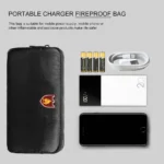 Fireproof Waterproof Document Bag Portable Envelope File Folder Cash Pouch Signal Blocking Bag Safe Money Bag Phone Organizer - Image 8