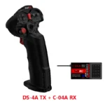 HotRC DS-4A 2.4G 4 Channel Single Hand RC Radio Transmitter with 4Ch Receiver for RC Car boat  Drone Airplane - Image 8