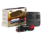 Tubro Racing 1:76 C50 10CH Detachable Attachable Remote Control Trailer Simulation Lights Horn Full Scale RC Trailer Model Toy - Image 8