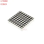 2pcs 3.75mm 8x8 8*8 Red Led Dot Matrix Display Module 38mmx38mm Led Lattice Common Anode Common Cathode Cc Ca 1088as 1088bs
