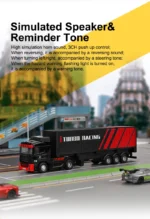 Turbo Racing C50-T 1:76 C50 Remote Control Truck Simulated Vehicle Lights and Horn RTR Version Toy Car - Image 16