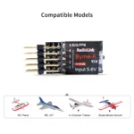 Radiolink Byme-A Byme-D Fixed Wing Flight Control Gyroscope Self-stabilization Balance 3D Crane AeromodeDeltaWing Su27 Aircraft - Image 12