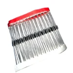 50pcs 1N4007 Rectifier Diode DO-41 1N4005 Rectifier 1A/1200V  1N4001 1N4002 1N4003 1N4004 1N4006 1A-50v/100v/200v/400v/600v/800v - Image 2