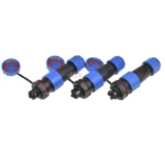 1PCS Solder-free IP68 waterproof connector male plug & female socket 2/3/4 pin panel Mount wire cable connector aviation plug - Image 2