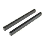 2PCS SMT SMD 2X40 PIN Double row Straight FEMALE PIN HEADER 2.54MM PITCH Connector Socket 2*40 80PIN 2x40P 2x40pin FOR PCB board - Image 3