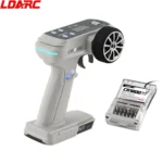 LDARC CT01 2.4G 8CH Two-Way RC Car Remote Controller with CR1800 2.4G 8CH Receiver for RC Car Boat Tanks