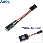 1/2/5pcs 2200UF 10V Voltage Protector A3 Flight Control Receiver Large Capacitor Protector with Plug for RC Drones FUTABA FLYSKY