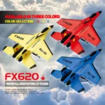 RC Plane SU35 2.4G With LED Lights Aircraft Remote Control Flying Model Glider Airplane F22 FX820 FX620 FX622 A380 EPP Foam Toys - Image 2