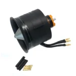 QX-MOTOR 80mm EDF 12 Blades Ducted Fan with 3538 RC Brushless Motor KV2200 Thrust  120A ESC for 6S Jet Airplane Aircraft - Image 13