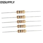 50Pieces New Carbon Film Resistors 1/2W 5% 100R 220R 1K 1.5K 2.2K 4.7K 10K 22K 47K 100K 100 220 1K5 2K2 4K7 Ohm Resistance 1R~1M - Image 5