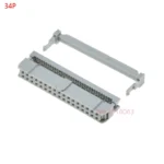 5/10Pcs Gray Fc-8/10/14/16/20/30/34/40/50/64 Pin Female Plug Idc Box Header Socket Connector 2.54mm For Computer Down Cable Wire - Image 6