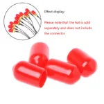 100Pcs/Lot Sma Cap 6mm Protective Cover Rubber Covers Dust Cap Red For Sma Connector Or Male Female Metal Tubes Pcb - Image 3