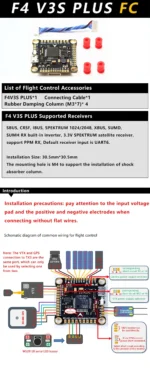 Mark4 V2 10inch 427mm FPV Racing Freestyle Drone Frame Kit F4 Flight Control 60A 4IN1 ESC X3115 900KV Motor 10inch Propeller - Image 12